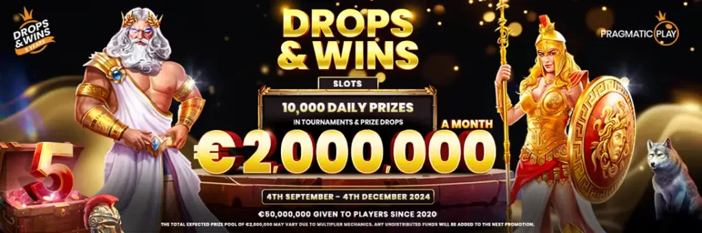 Drop & Wins sur le site Golden Panda Casino