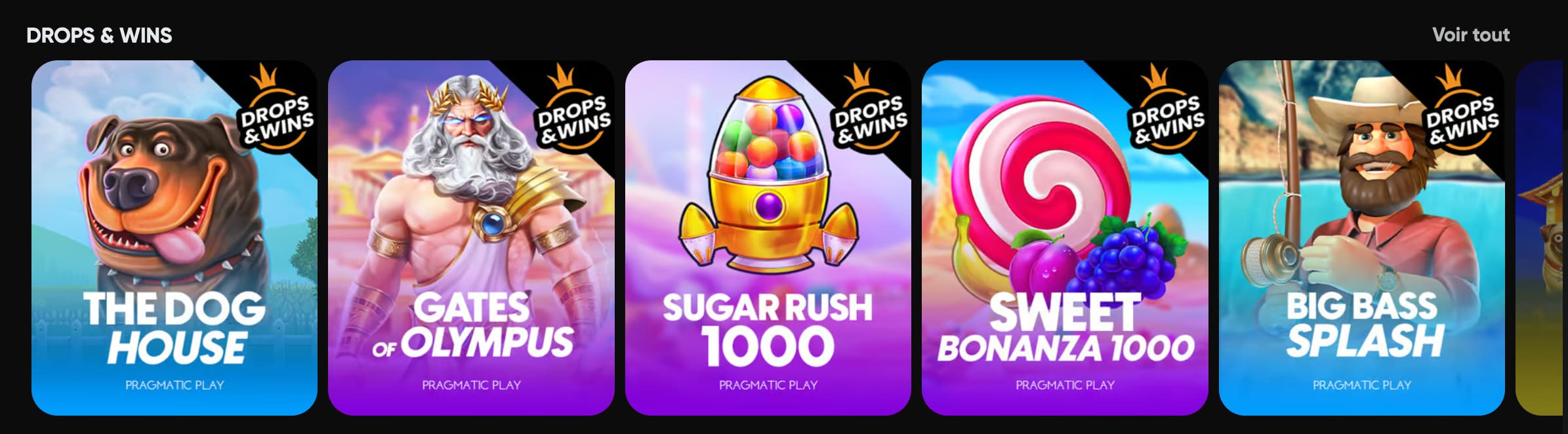 Sélection de jeux supplémentaires Golden Panda